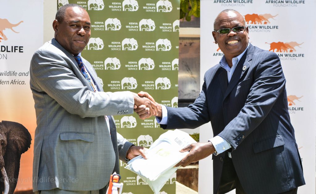 KWS RECEIVES SCENE OF CRIME KITS, FORENSIC BAGS AND HAND BOOKS