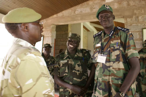 47 SOUTHERN SUDANESE WILDLIFE OFFICERS REPORT FOR TRAINING IN KENYA
