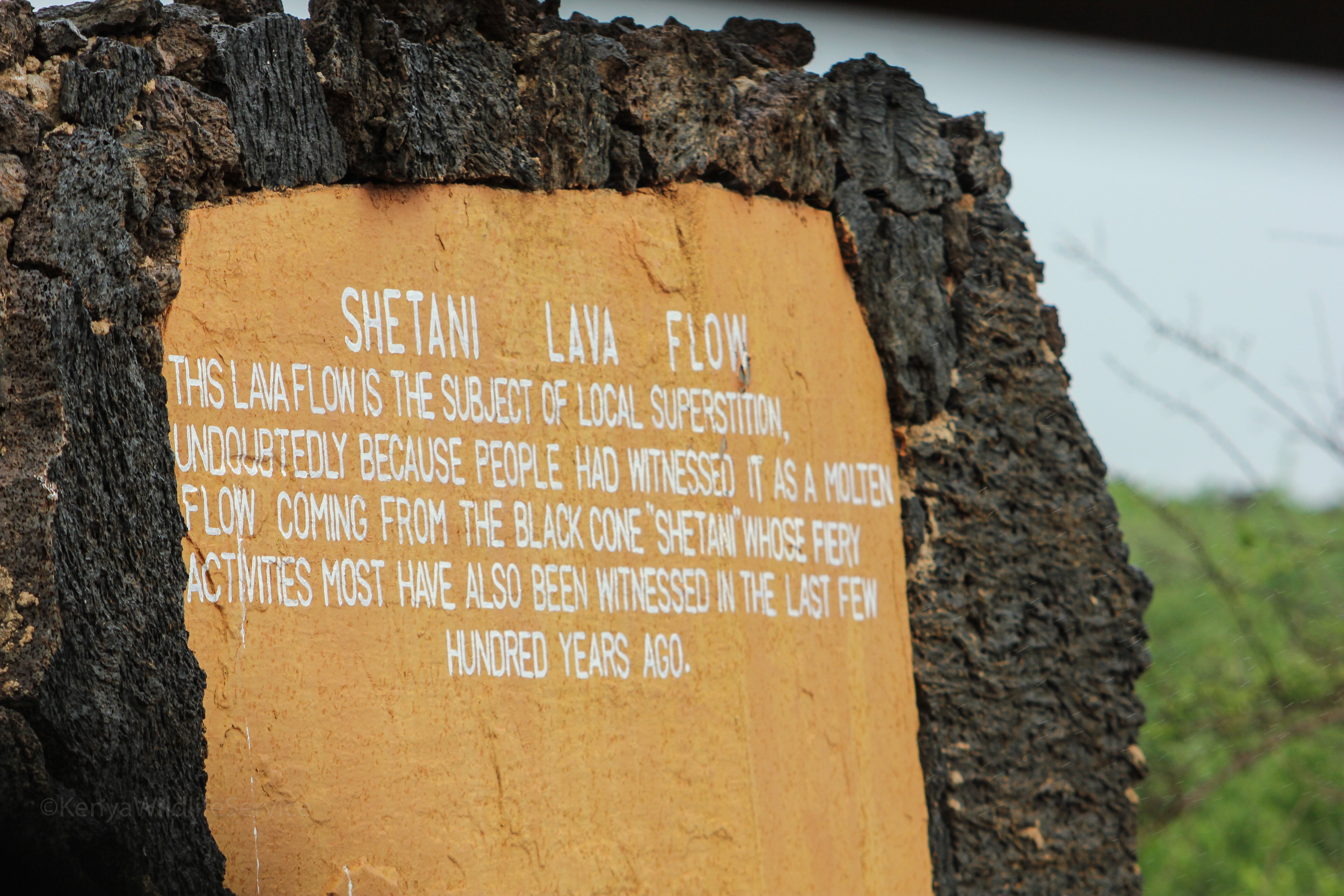 shetani lava flow