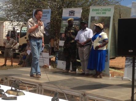 Aberdare Fence Trustees at the Rhino Charge event in Samburu