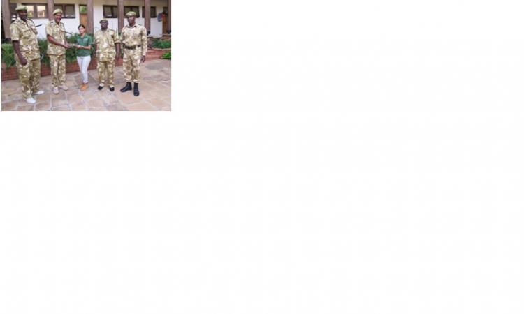 CONSERVATION NGO DONATES GLOVES TO KWS