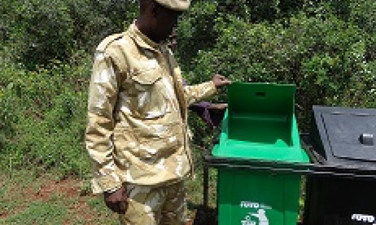 NEW LITTER BINS BOOST CONSERVATION IN NAIROBI PARK